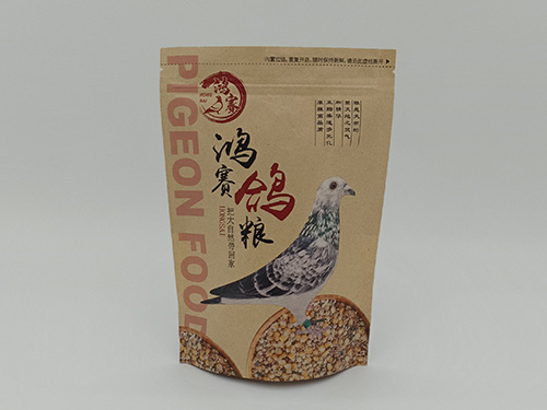 牛皮紙自立拉鏈袋